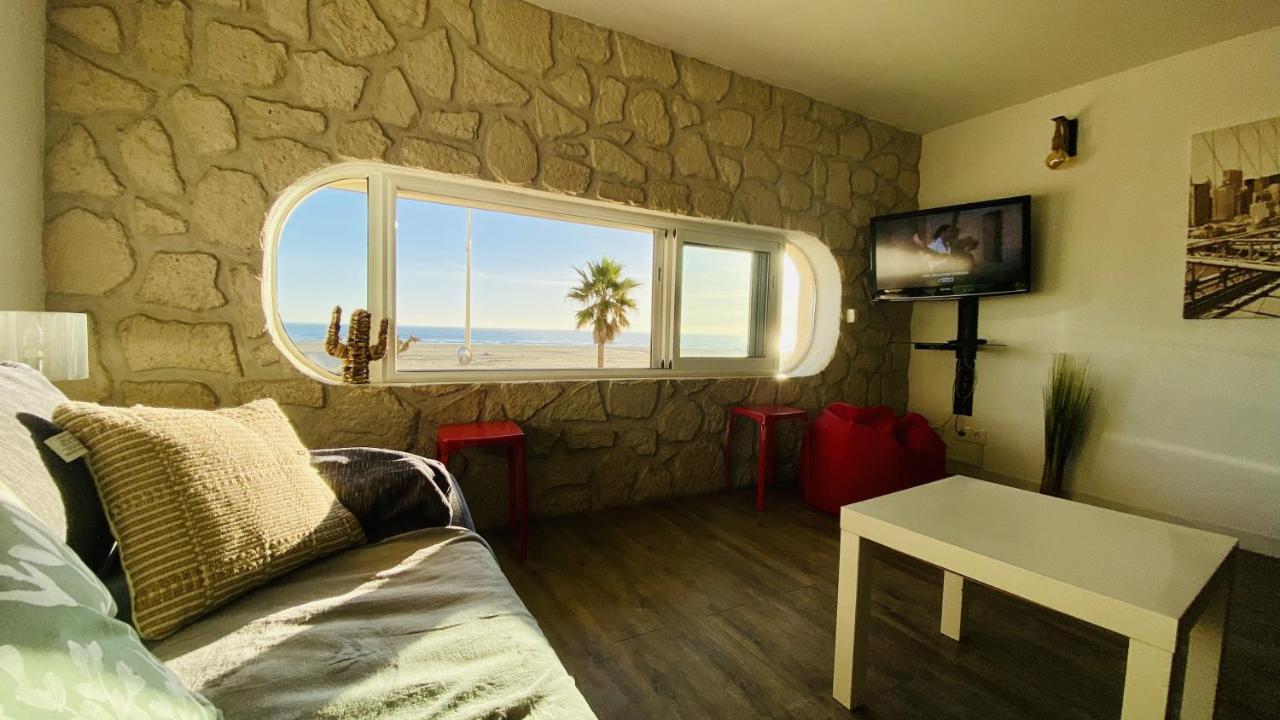 "Mediterranee" Salon Vue Mer Au Coeur De La Ville 10M De La Plage Canet-en-Roussillon Dış mekan fotoğraf